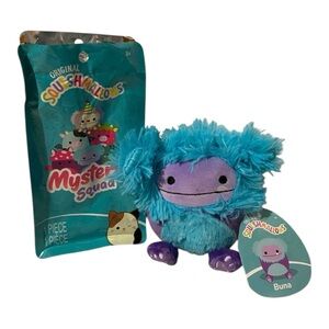 Squishmallow Mystery Squad- 5” - Buna- Bigfoot